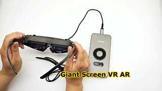 ENMESI V30 VR /AR চশমা 1080P জায়ান্ট স্ক্রীন