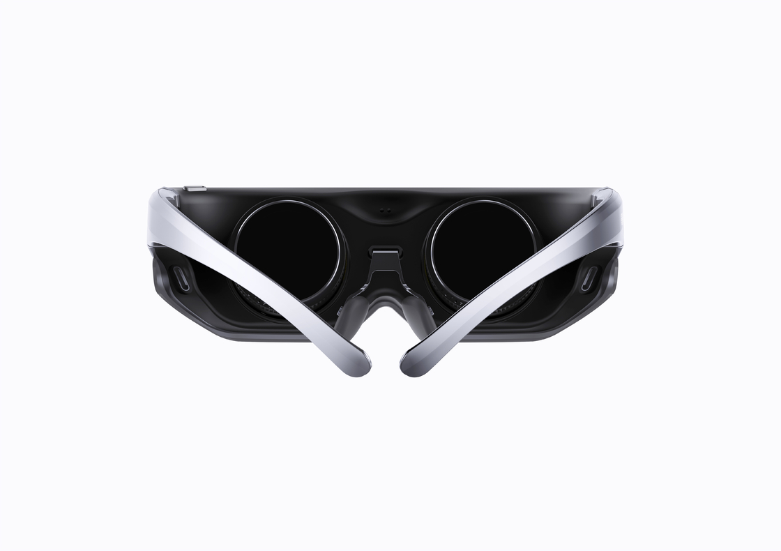 1920x1200 OLED এআর স্মার্ট চশমা 75°FOV ইউএসবি-সি/এইচডিএমআই এআর হেড মাউন্টেড ডিসপ্লে