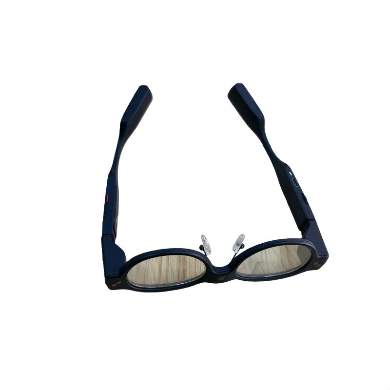 ওয়েভগাইড ফ্রেম কালার ডিসপ্লে সহ ভয়েস ইন্টারঅ্যাকশন পদ্ধতি সরবরাহকারী এআর স্মার্ট চশমা