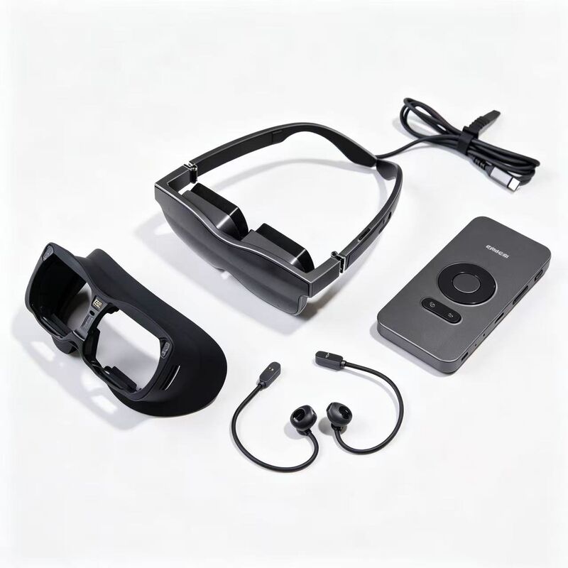 ENMESI V60 VR Smart Glasses with 70° FOV 1080P Resolution and USB-C Connectivity for AR and VR Applications