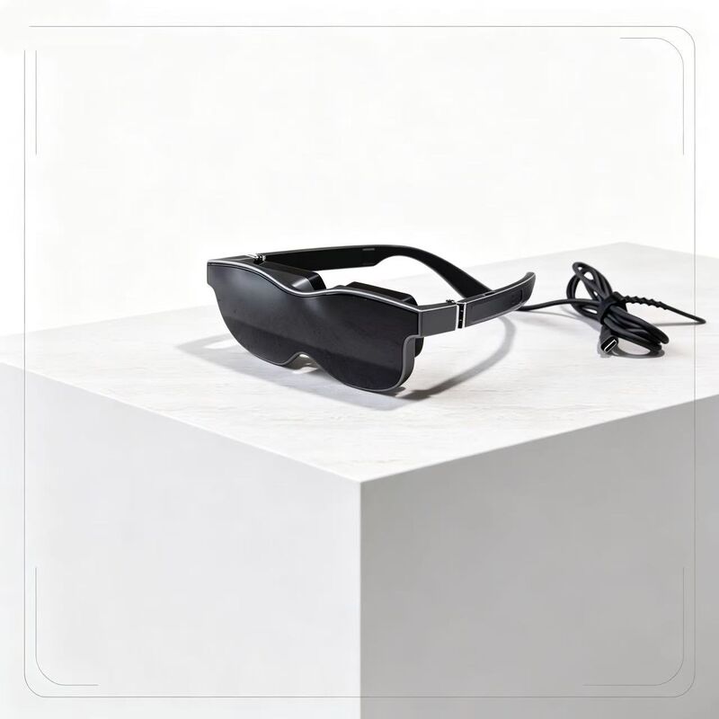 70° FOV 1080P রেজোলিউশন VR স্মার্ট চশমা ডায়োপ্টার অ্যাডজাস্টমেন্ট এবং USB-C সংযোগ সহ