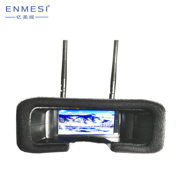 HD LCD স্ক্রীন FPV ভিডিও চশমা 5.8G রিসিভার 48CH 2.7 ইঞ্চি মানবহীন বিমানের জন্য
