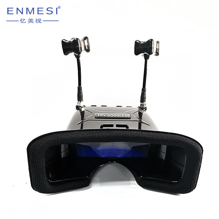 80 ডিগ্রী মিনি FPV ভিডিও চশমা 960*240 রেজোলিউশন ছোট আকারের TFT স্ক্রীন
