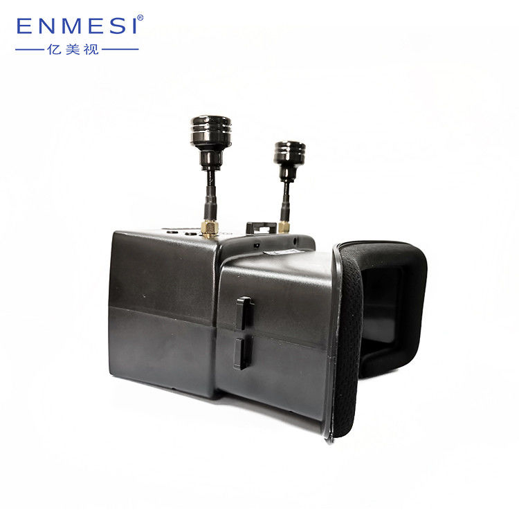 মিনি FPV ড্রোন গগলস 4.3 ইঞ্চি 0/120 FOV 480 * 272 ভিডিও চশমাগুলিতে 5.8G AV