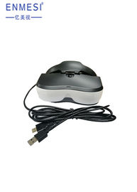ক্লোজ আই অপটিক্যাল হেড মাউন্টেড ডিসপ্লে HDMI ইনপুট HD ডাবল ডিসপ্লে 50° FOV VR হেলমেট
