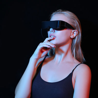 VR চশমা মোবাইল সিনেমা 68mm IPD 40° FOV 3D ভিডিও চশমা LCOS