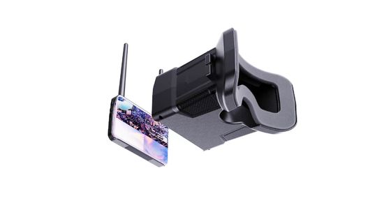 5.8G 120 ডিগ্রি FOV 480x272 রেজোলিউশন 48 টি চ্যানেল টিএফটি ডিসপ্লে সহ এফপিভি গগলস